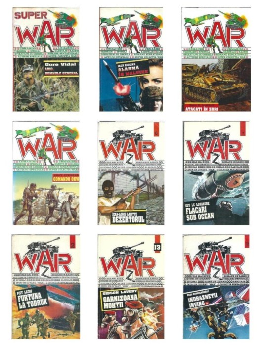 Colectia WAR - 18 volume B