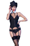 Costum Gangster Chilirose - Negru