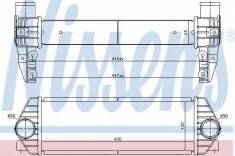 Radiator intercooler FORD TOURNEO CONNECT (2002 - 2016) NISSENS 96435 foto