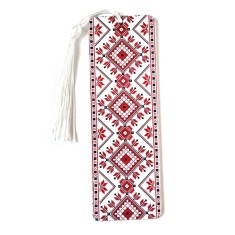Semn de carte lemn cu model traditional &ndash; 132009