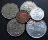 Cumpara ieftin LOT / SET MONEDE AUSTRIA, anii 1923 - 1989 * cod moneda 24 = MAI RARE!, Europa