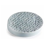 Cumpara ieftin Savoniera ceramica gri cm 12 x 9 x 3 H