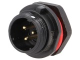 Soclu SP13 Tată 3 Pin IP68 pentru Panou