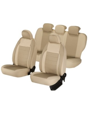 Set Huse Scaun Elegance Bej, Universale, Umbrella Bej foto