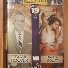 DVD Edgar Hoover / David & Goliat Personalitati care au marcat istoria lumii