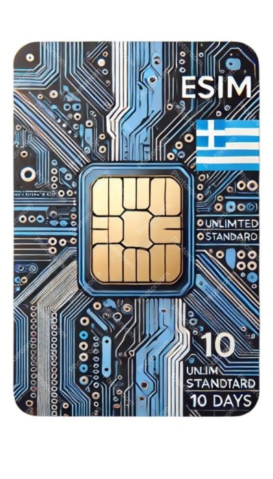 eSIM Greece, Unlimited Standard, 10 Days