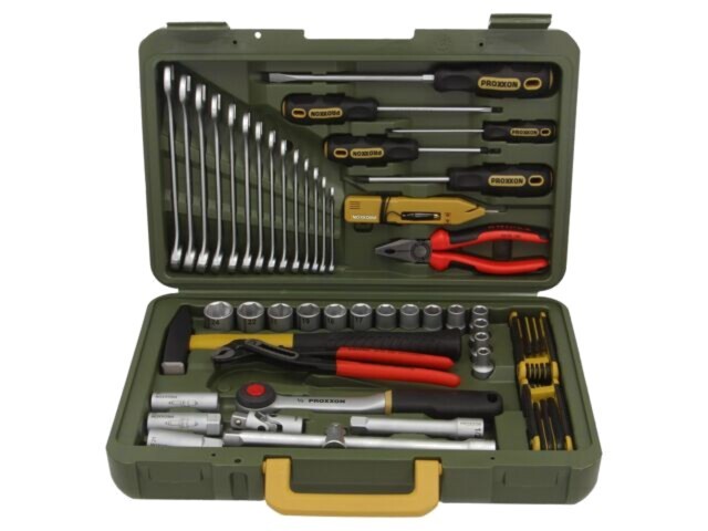 Kit valijoară utilizare generală 47 buc PROXXON