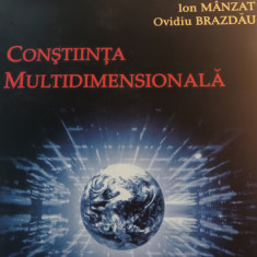 CONSTIINTA MULTIDIMENSIONALA - ION MANZAT, OVIDIU BRAZDĂU, PSYCHE 2003, 446 P