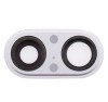 Geam Camera iPhone 8 Plus Silver - Inlocuire Sticla Protectie Obiectiv Foto