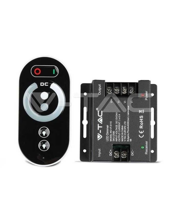Controller banda LED Dimabil cu touch 12V 216W / 24V 432W V-TAC