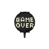 Balon folie rotund GAME OVER 45 cm