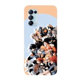 Husa compatibila cu Oppo Find X3 Pro model Boku no Hero Academia Anime, Silicon, TPU, Viceversa, Transparent, Carcasa