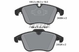 Set placute frana disc Daimler Super Eight; Jaguar S-Type II, Xf I, Xf Sportbrake, Xj, Xk II Motor 2.0, 2.2 D, 2.7 D, 3.0, 3.0 AWD, 3.0 D, 3.0 V6,