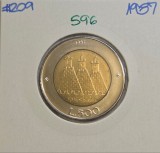 596 San Marino 500 Lire (City of San Marino) 1987 KM#209, excelenta