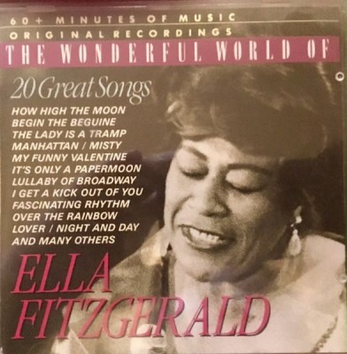 CD Ella Fitzgerald &amp;ndash; The Wonderful World (20 Great Songs) (VG++) foto
