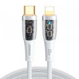 Cablu Date si Incarcare USB-C - Lightning Joyroom S-CL020A3, 20W, 1.2m, Alb