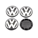 Set 4 capace jante aluminiu Volkswagen exterior: 58mm interior cu 70mm exterior