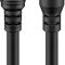 Cablu de extensie alimentare DC 5.5 x 2.5 mm mama-tata 10m cupru 0.5mm negru Goobay