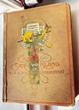G250-Album mare partituri-Cantec si sunet-raritate-editie veche anii 1900 secolele 19 si 20.Volumul 6. Lucrari grave si vesele din bogatia de tonuri.