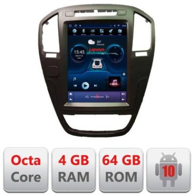 Navigatie Opel Insignia 2009-2013 tip tesla radio gps internet 8 Core 4+64 360 4G carplay android auto kit-tesla-114+EDT-E4 CarStore Technology foto