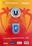 Program de meci Universitatea Cluj v Universitatea Craiova 13.05.2026 Finala Cupei Romaniei