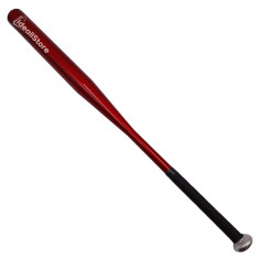 Bata de baseball IdeallStore®, Home Run, aluminiu, 80 cm, rosu