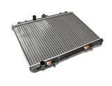 Radiator racire Nissan X-Trail (T30), 06.2001-02.2007, motor 2.0, 103 kw; 2.5, 121 kw; benzina, cutie automata, cu/fara AC, 710x450x23 mm, aluminiu/p, Rapid