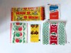 Lot 5 buc - Ambalaj guma de mestecat si bomboane, diverse, vechi, anii 80
