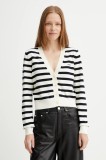 A.P.C. cardigan din bumbac cardigan gaelle culoarea bej, light, COGDK.F22312
