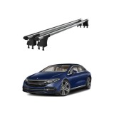 Bare transversale aluminiu Oem 130cm pentru Mercedes EQS V297 (2021+) cu prindere in puncte fixe, sistem antifurt, sarcina 75kg