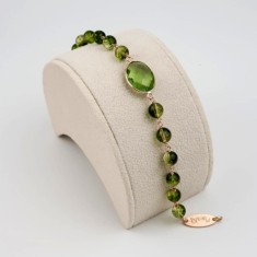 Brățară Aurora din cuarț verde foto