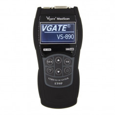 Diagnoza Auto Techstar® Vgate Maxiscan VS890, Multimarca OBD2, cu Display