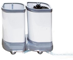 Gl&auml;sersp&uuml;ler, Gl&auml;sersp&uuml;lger&auml;t - Delfin TS 2100 Desktop, 2-Topf, Gro&szlig;