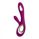 Vibrator Rabbit Lelo SORAYA Wave Deep Rose