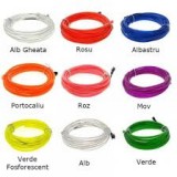 Fir cu neon 5M 3V Portocaliu