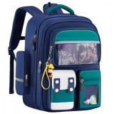 Ghiozdan Scoala, Ergonomic pentru copii - Ultra usor, Compartimente multiple, Rucsac VisionHub&reg;, Antibacterian, Reflectorizant 360&deg;, Capacitate Mare,