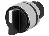 Comutator rotativ 22mm EAO Poz.i stab 2 negru fără IP65 46