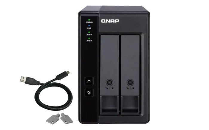 Extensie USB QNAP TR-002 2-Bay, 2.5/3.5 SATA 6Gbps HDD (neincluse),