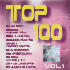 Casetă audio The Best Of Romanian Top 100 Vol. 1, originală