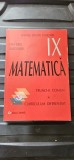 MATEMATICA CLASA A IX A TRUNCHI COMUN + CURRICULUM DIFERENTIAT MARIUS BURTEA