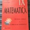 MATEMATICA CLASA A IX A TRUNCHI COMUN + CURRICULUM DIFERENTIAT MARIUS BURTEA