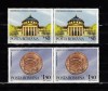 A11 TX9 15 - 1988 - Aniversari - perechi de doua timbre, Arheologie, Nestampilat
