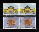 A11 TX9 15 - 1988 - Aniversari - perechi de doua timbre, Arheologie, Nestampilat