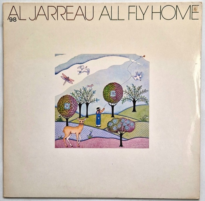 Al Jarreau &lrm;&ndash; All Fly Home _ NM / NM vinil, LP, disc muzica jazz _ Warner, Germania, 1978