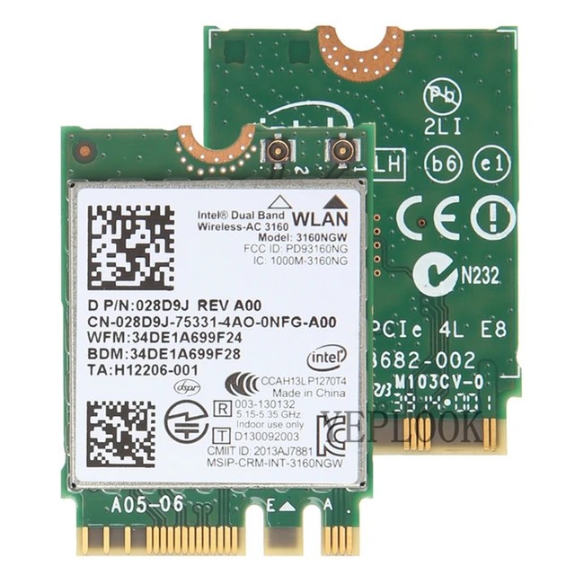 146.Modul/Placa retea wifi wireless wifi laptop 3160NGW