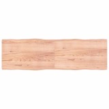 vidaXL Blat masă, 200x60x(2-4) cm, maro, lemn tratat contur organic 363984