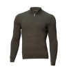 Pulover bărbați slim kaki PL017, 46, 48, 50, 52