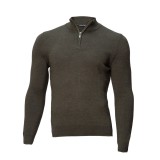 Pulover bărbați slim kaki PL017, 46, 48, 50, 52