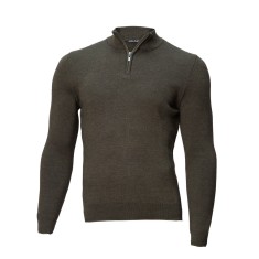 Pulover bărbați slim kaki PL017