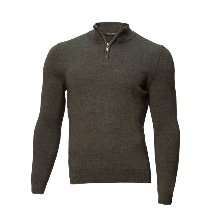 Pulover bărbați slim kaki PL017